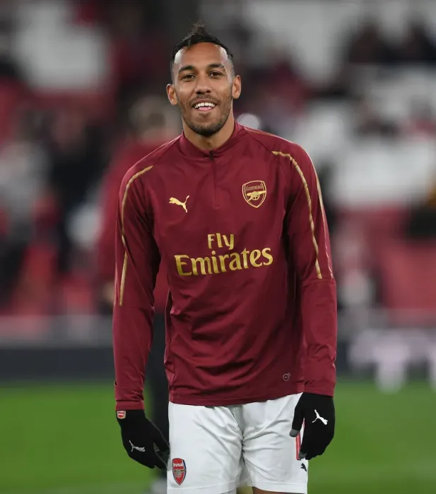 Framed Print : Arsenal's Aubameyang: Unleashing the Roar in Carabao Cup Showdown against Blackpool