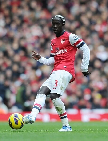 Arsenal's Bacary Sagna in Action: Arsenal vs. Queens Park Rangers, 2012-13 Premier League