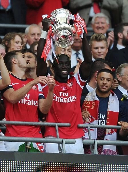 Arsenal's Bacary Sagna Triumphs with the FA Cup
