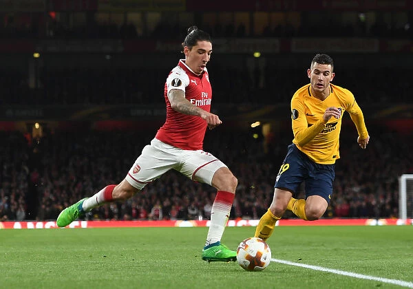 Arsenal's Bellerin Faces Off Against Atletico's Hernandez in Europa League Semi-Final Showdown