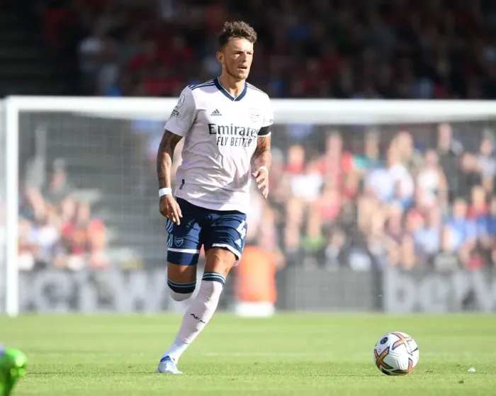 Framed Print : Arsenal's Ben White in Action: Arsenal vs AFC Bournemouth, 2022-23 Premier League Framed Print : Arsenal's Ben White in Action: Arsenal vs AFC Bournemouth, 2022-23 Premier League
