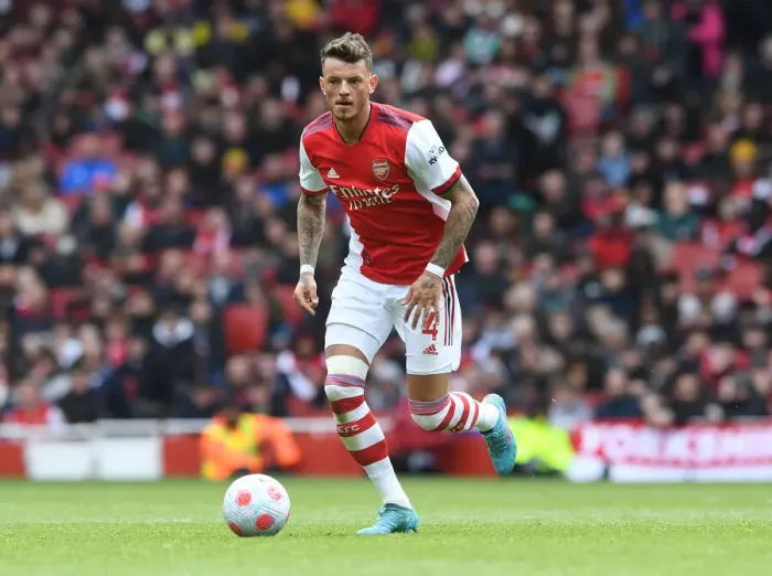 Framed Print : Arsenal's Ben White in Action: Arsenal vs Brighton & Hove Albion, Premier League 2021-22 Framed Print : Arsenal's Ben White in Action: Arsenal vs Brighton & Hove Albion, Premier League 2021-22