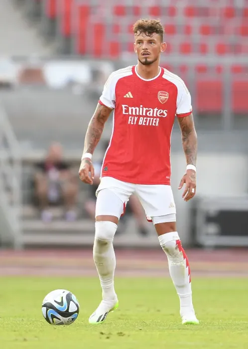 Framed Print : Arsenal's Ben White in Action: Nuremberg vs Arsenal, 2023 Pre-Season Friendly Framed Print : Arsenal's Ben White in Action: Nuremberg vs Arsenal, 2023 Pre-Season Friendly