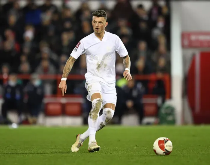 Framed Print : Arsenal's Ben White Faces Nottingham Forest in FA Cup Third Round Clash