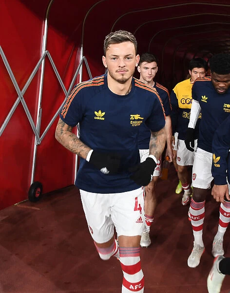 Arsenal's Ben White Gears Up for Arsenal vs. West Ham United Clash in the Premier League