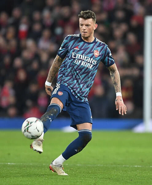 Arsenal's Ben White Goes Head-to-Head with Liverpool in Carabao Cup Semi-Final Clash