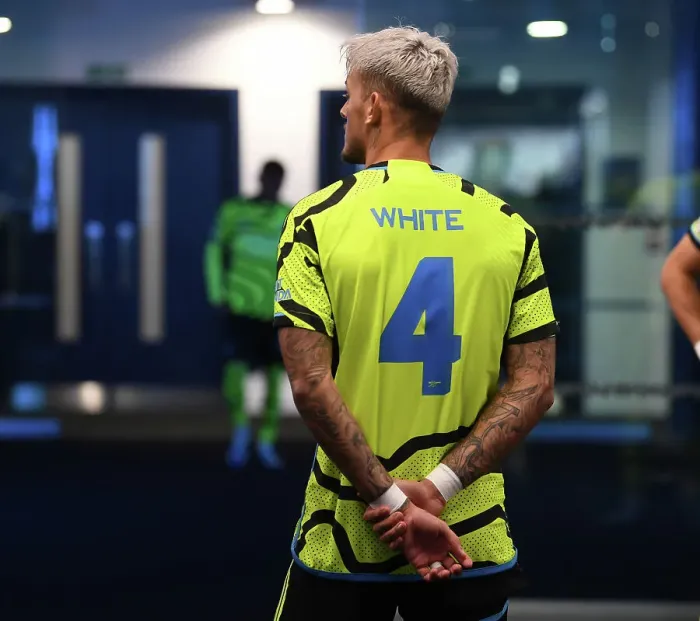 Framed Print : Arsenal's Ben White Prepares for West Ham Showdown in Carabao Cup Framed Print : Arsenal's Ben White Prepares for West Ham Showdown in Carabao Cup