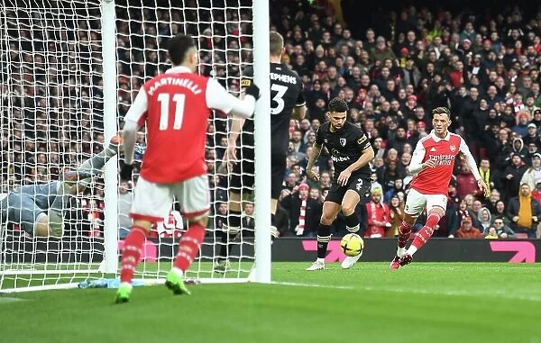 Arsenal's Ben White Scores His Second Goal: Arsenal's Commanding Performance Against AFC Bournemouth in the 2022-23 Premier League