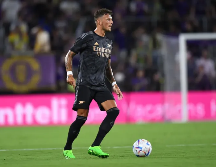 Framed Print : Arsenal's Ben White Shines in Pre-Season Friendly Against Orlando City SC, 2022-23 Framed Print : Arsenal's Ben White Shines in Pre-Season Friendly Against Orlando City SC, 2022-23