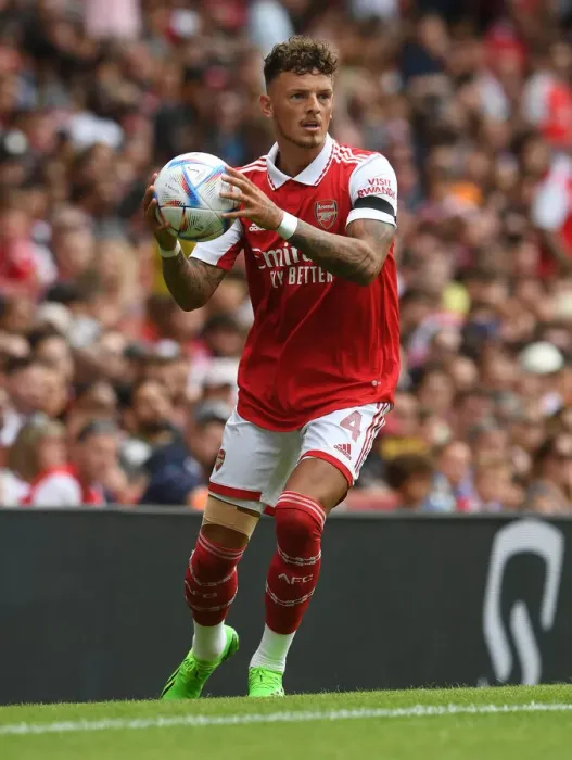 Framed Print : Arsenal's Ben White Stands Out in Emirates Cup Showdown Against Sevilla, 2022 Framed Print : Arsenal's Ben White Stands Out in Emirates Cup Showdown Against Sevilla, 2022