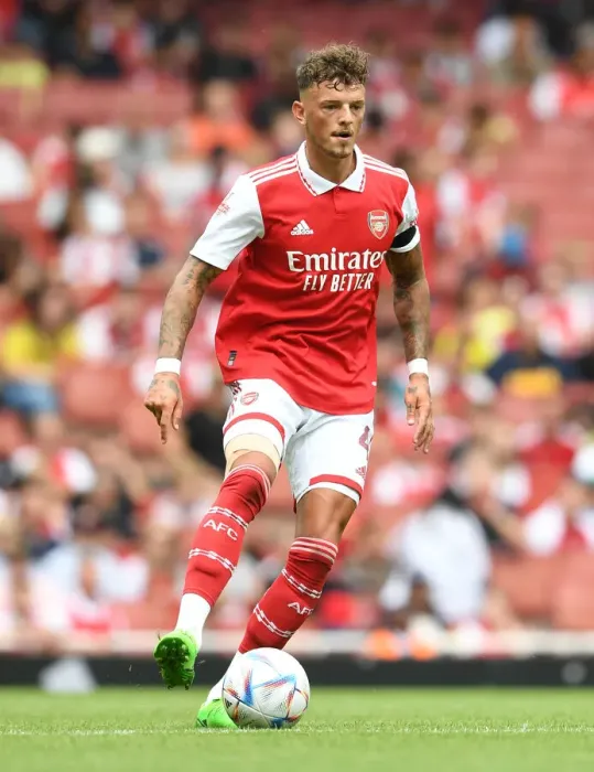 Framed Print : Arsenal's Ben White Stands Out in Emirates Cup Showdown Against Sevilla, 2022 Framed Print : Arsenal's Ben White Stands Out in Emirates Cup Showdown Against Sevilla, 2022