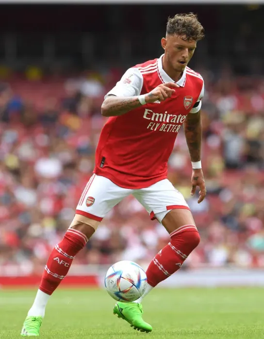 Framed Print : Arsenal's Ben White Stars in Emirates Cup Victory Over Sevilla, 2022 Framed Print : Arsenal's Ben White Stars in Emirates Cup Victory Over Sevilla, 2022