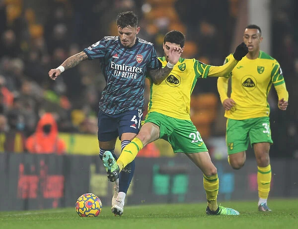 Arsenal's Ben White vs. Norwich's Pierre-Lees Melou: A Premier League Battle