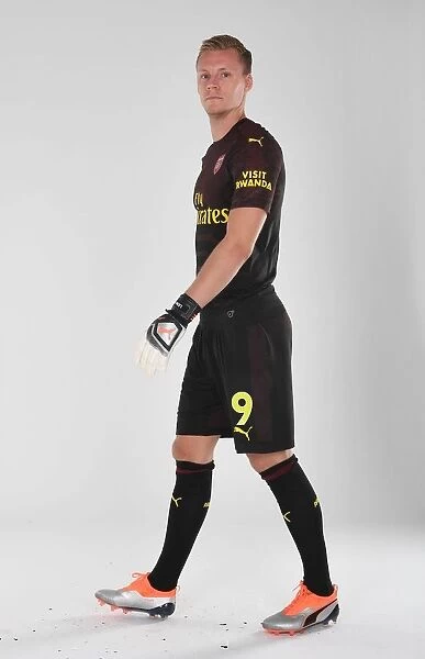 Arsenal's Bernd Leno at 2018 / 19 First Team Photo Call