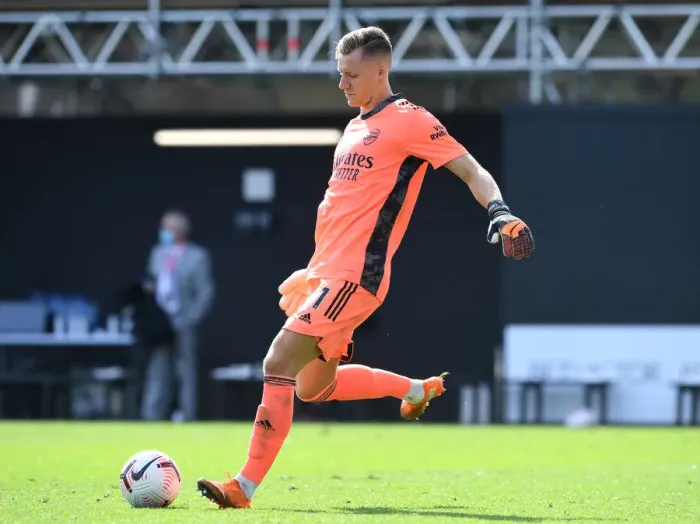 Framed Print : Arsenal's Bernd Leno in Action: 2020-21 Premier League - Fulham vs Arsenal Framed Print : Arsenal's Bernd Leno in Action: 2020-21 Premier League - Fulham vs Arsenal