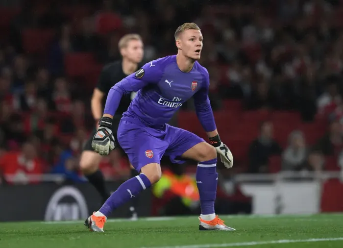 Framed Print : Arsenal's Bernd Leno in Action: Europa League 2018-19 vs. FC Vorskla Poltava Framed Print : Arsenal's Bernd Leno in Action: Europa League 2018-19 vs. FC Vorskla Poltava