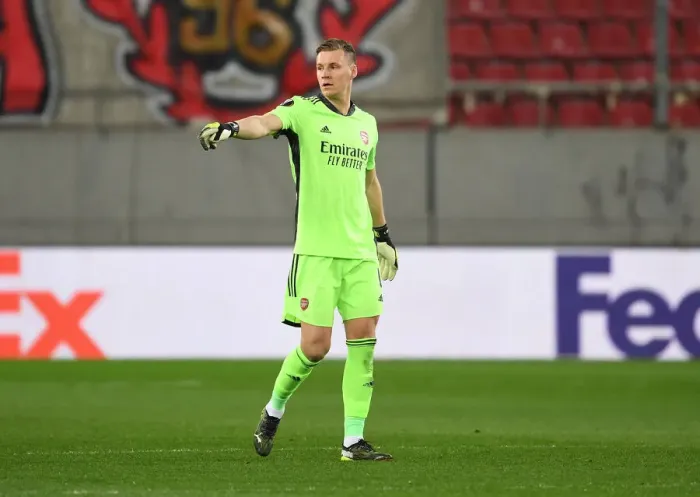 Framed Print : Arsenal's Bernd Leno in Action at Empty Olympiacos Stadium - UEFA Europa League Round of 16, Piraeus, Greece (March 2021) Framed Print : Arsenal's Bernd Leno in Action at Empty Olympiacos Stadium - UEFA Europa League Round of 16, Piraeus, Greece (March 2021)