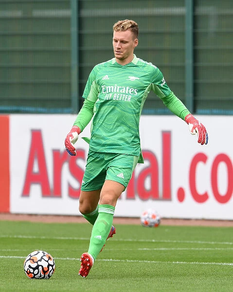 Arsenal's Bernd Leno in Action against Watford during 2021 Pre-Season Friendly