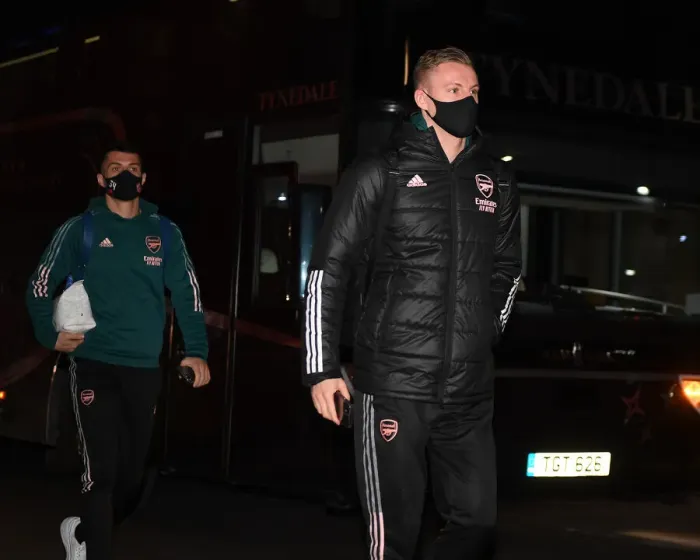 Framed Print : Arsenal's Bernd Leno Arrives at Emirates Stadium for Arsenal vs Leeds United (Premier League 2020-21) Framed Print : Arsenal's Bernd Leno Arrives at Emirates Stadium for Arsenal vs Leeds United (Premier League 2020-21)