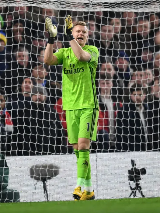 Framed Print : Arsenal's Bernd Leno Faces Off Against Chelsea at Stamford Bridge: 2019-20 Premier League Clash Framed Print : Arsenal's Bernd Leno Faces Off Against Chelsea at Stamford Bridge: 2019-20 Premier League Clash