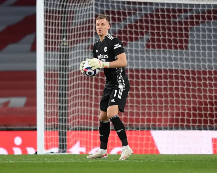 Framed Print : Arsenal's Bernd Leno Focused During Arsenal v Everton Premier League Clash Framed Print : Arsenal's Bernd Leno Focused During Arsenal v Everton Premier League Clash