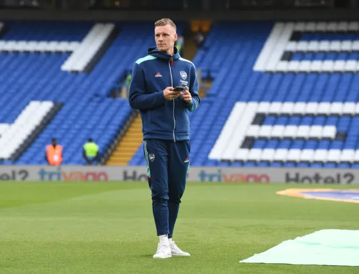 Framed Print : Arsenal's Bernd Leno Prepares for Chelsea Showdown - Premier League 2021-22