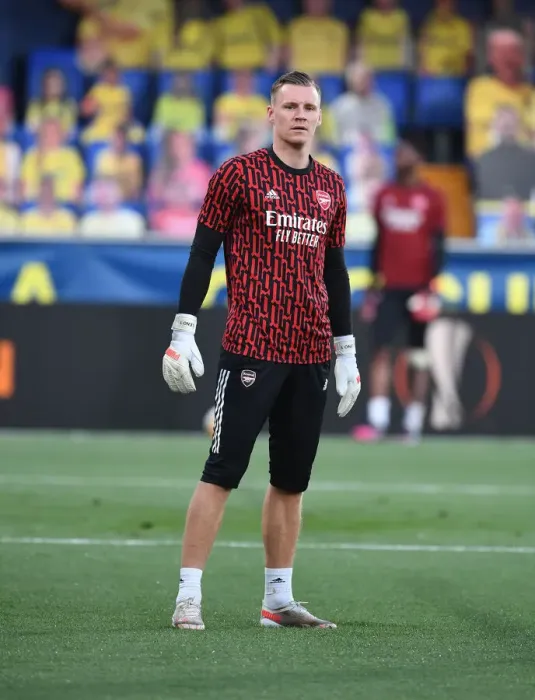 Framed Print : Arsenal's Bernd Leno Prepares for Villarreal Showdown in Empty Europa League Semi-Final Stadium Framed Print : Arsenal's Bernd Leno Prepares for Villarreal Showdown in Empty Europa League Semi-Final Stadium