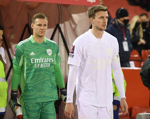 Arsenal's Bernd Leno and Rob Holding Prepare for Nottingham Forest FA Cup Clash