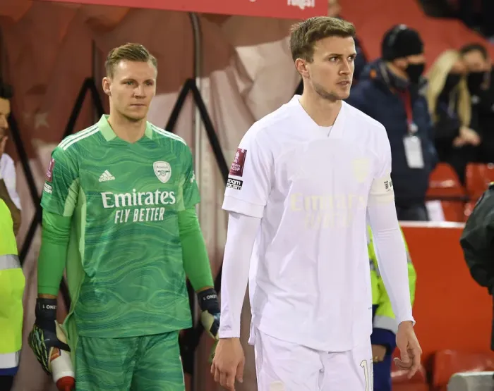 Framed Print : Arsenal's Bernd Leno and Rob Holding Prepare for Nottingham Forest FA Cup Clash Framed Print : Arsenal's Bernd Leno and Rob Holding Prepare for Nottingham Forest FA Cup Clash