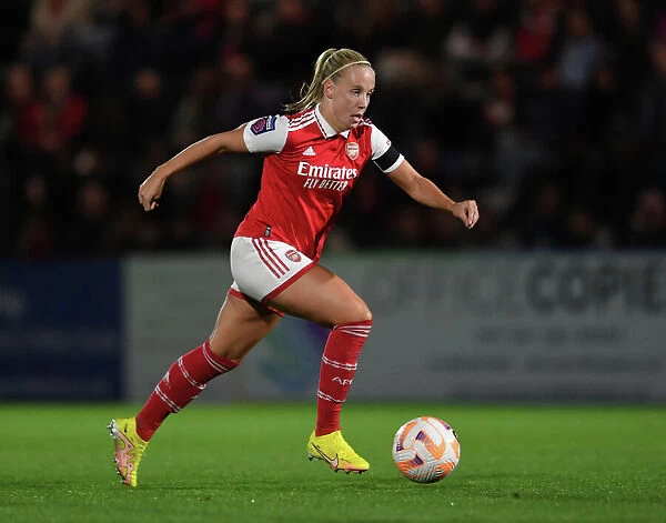 Arsenal's Beth Mead in Action: Arsenal Women vs Brighton & Hove Albion Women - Barclays WSL 2022-23