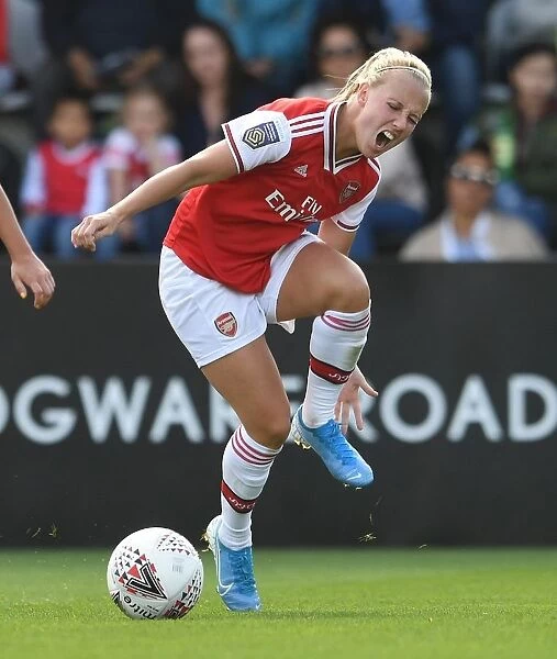 Arsenal's Beth Mead in Action at the WSL Match: Arsenal Women vs West Ham United