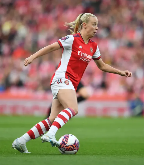 Framed Print : Arsenal's Beth Mead Faces Off Against Tottenham in FA WSL Showdown Framed Print : Arsenal's Beth Mead Faces Off Against Tottenham in FA WSL Showdown