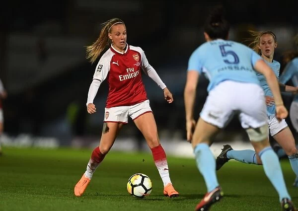 Arsenal's Beth Mead Shines in Continental Cup Final Against Manchester City Ladies