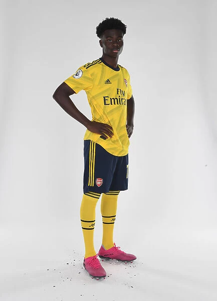 Arsenal's Bukayo Saka at 2019-2020 Season Kick-Off