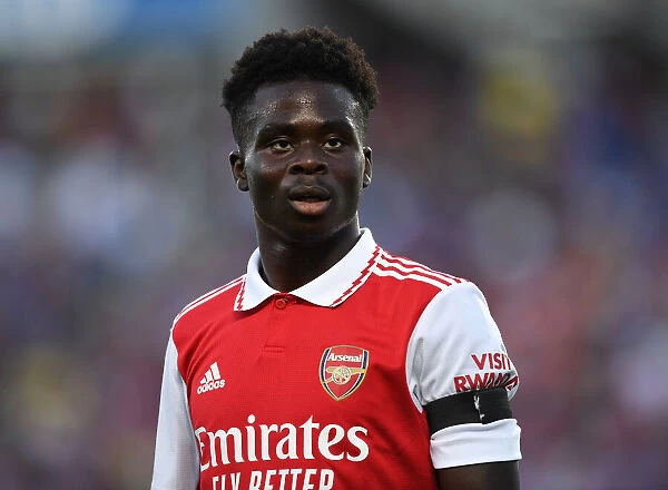 Arsenal's Bukayo Saka in Action Against Chelsea in the Florida Cup 2022-23