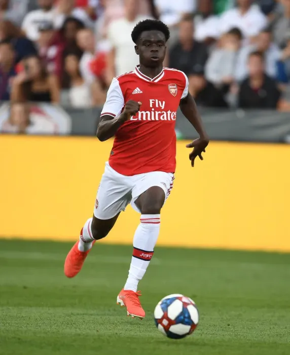 Framed Print : Arsenal's Bukayo Saka in Action against Colorado Rapids during Pre-Season Friendly (2019-20) Framed Print : Arsenal's Bukayo Saka in Action against Colorado Rapids during Pre-Season Friendly (2019-20)