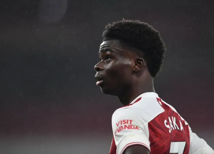 Framed Print : Arsenal's Bukayo Saka in Action: Premier League 2020-21 - Arsenal vs. Burnley Framed Print : Arsenal's Bukayo Saka in Action: Premier League 2020-21 - Arsenal vs. Burnley