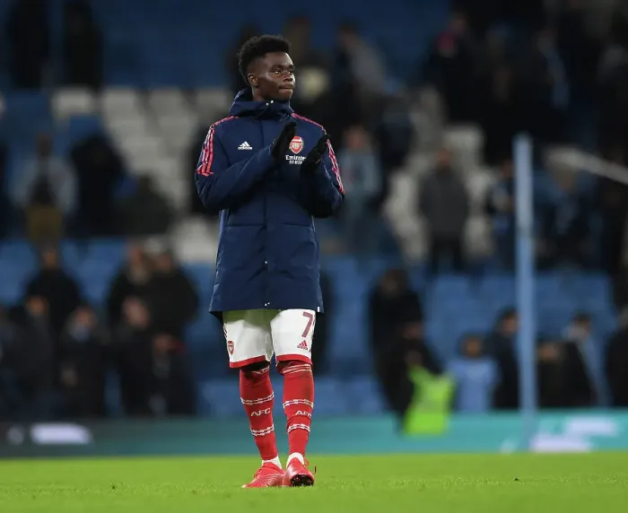 Framed Print : Arsenal's Bukayo Saka Celebrates FA Cup Victory over Manchester City Framed Print : Arsenal's Bukayo Saka Celebrates FA Cup Victory over Manchester City