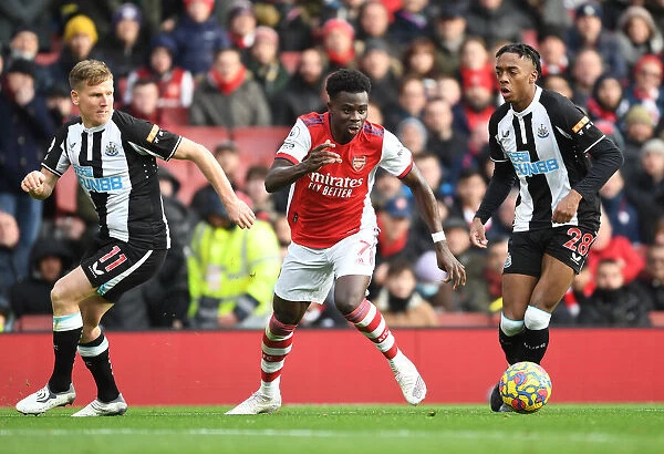 Arsenal's Bukayo Saka Dazzles Newcastle's Defense: A Premier League Masterclass