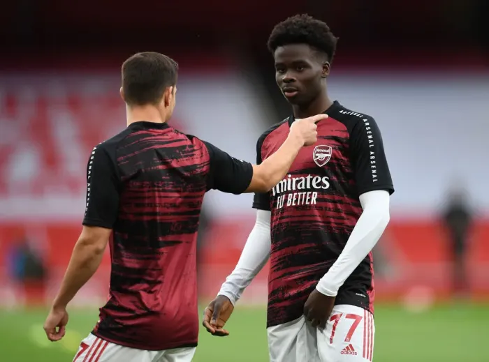 Framed Print : Arsenal's Bukayo Saka at Empty Emirates Stadium: Arsenal FC vs Liverpool FC, Premier League 2019-2020 Framed Print : Arsenal's Bukayo Saka at Empty Emirates Stadium: Arsenal FC vs Liverpool FC, Premier League 2019-2020