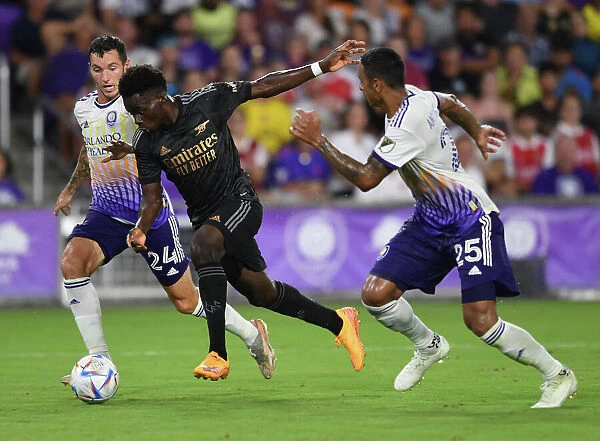 Arsenal's Bukayo Saka Faces Off Against Orlando City SC in Pre-Season Clash