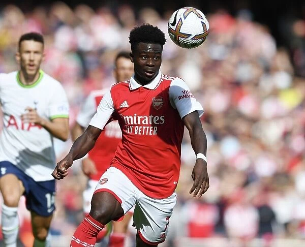 Arsenal's Bukayo Saka Faces Off Against Tottenham in the 2022-23 Premier League Clash