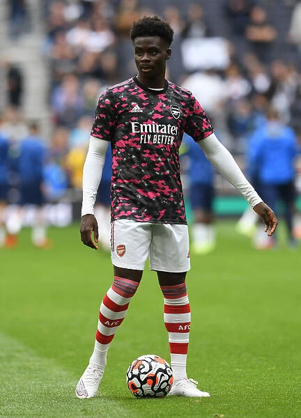 Arsenal's Bukayo Saka: Focused Before the Tottenham Showdown