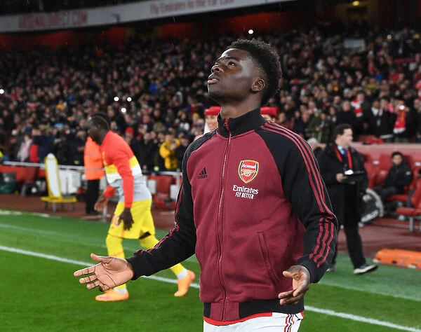 Arsenal's Bukayo Saka Gears Up for Arsenal v Liverpool Clash in Premier League