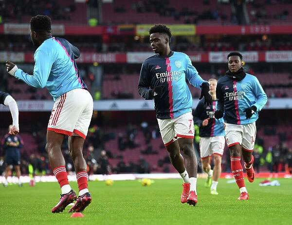 Arsenal's Bukayo Saka Gears Up: Arsenal FC vs Manchester United, Premier League 2022-23