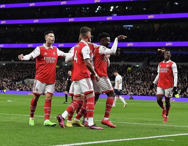 Arsenal's Bukayo Saka Scores First Goal: Tottenham Hotspur vs Arsenal, Premier League 2022-23