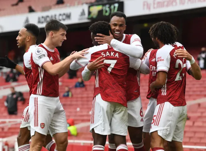 Framed Print : Arsenal's Bukayo Saka Scores First Goal in Emirates Stadium Win Against Sheffield United (2020-21) Framed Print : Arsenal's Bukayo Saka Scores First Goal in Emirates Stadium Win Against Sheffield United (2020-21)
