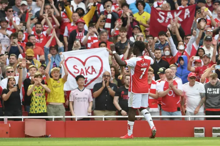 Framed Print : Arsenal's Bukayo Saka Scores Third Goal in Exciting Victory over Wolverhampton Wanderers (2022-23) Framed Print : Arsenal's Bukayo Saka Scores Third Goal in Exciting Victory over Wolverhampton Wanderers (2022-23)