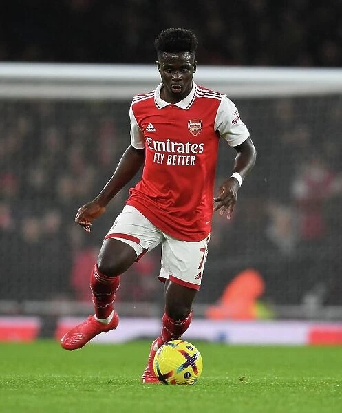 Arsenal's Bukayo Saka Shines in Arsenal FC vs Newcastle United (2022-23)