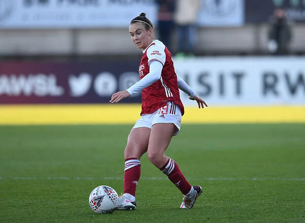 Arsenal's Caitlin Foord in Action: FA WSL Match vs Birmingham City Women, 2020-21